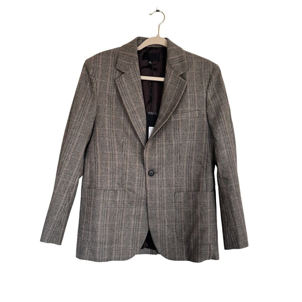 Nili lotan gael boyfriend wool cashmere jacket fatigue US2 - Picture 5 of 10